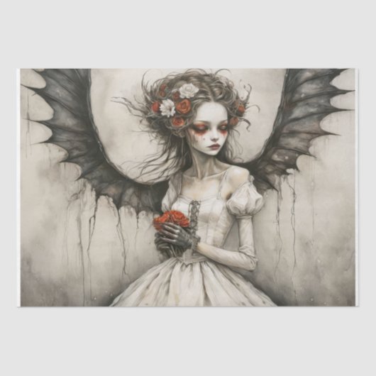 Twilight Bride - Angela - Decoupage - Seidenpapier (Vorderseite)