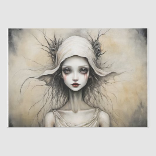 Twilight Bride Annette - Decoupage - Seidenpapier (Vorderseite)