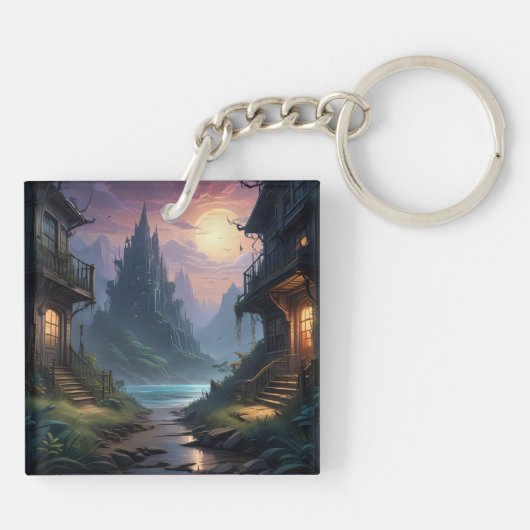 Twilight Castle Schlüsselanhänger (Rückseite)