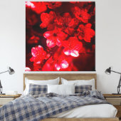 Twilight Cherry Blossom Glow Leinwanddruck (Insitu (Schlafzimmer))