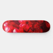 Twilight Cherry Blossom Glow Skateboard (Horizontal)