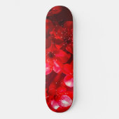 Twilight Cherry Blossom Glow Skateboard (Vorderseite)
