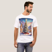 Twilight Christmas Village – Holiday Magic Under t T-Shirt (Vorne ganz)