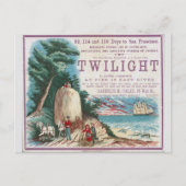 Twilight Clipper Postkarte (Vorderseite)