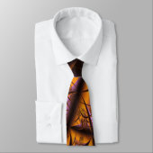 Twilight Coole Abstrakte Kunst, Fraktal und Kultur Krawatte (Gebunden)