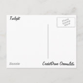 Twilight - CricketDiane Ocean Art Postkarte (Rückseite)