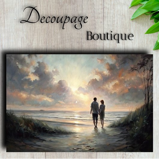 Twilight Devotion Decoupage Seidenpapier