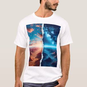 "Twilight Dividiert: Eine Outback Dualität" T-Shirt