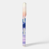 Twilight Drift Fluid Abstrakt Coastal Case-Mate iPhone Hülle (Rückseite / Rechts)