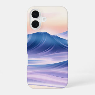 Twilight Drift Fluid Abstrakt Coastal iPhone 16 Hülle