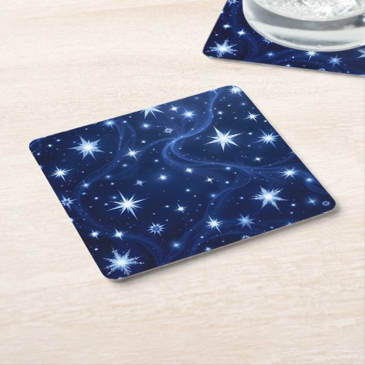 Twilight Drift Rechteckiger Pappuntersetzer (angewinkelt)