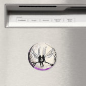 Twilight Fairy Art Magnete Fairy Silhouette Magnet (In Situ (Geschirrspüler))