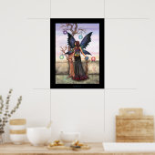 Twilight Fairy, Fee Art Poster Print (Küche)