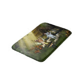 Twilight Fairy Haven Badematte (Schrägansicht)