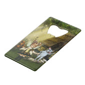 Twilight Fairy Haven Kreditkarten Flaschenöffner (Vorderseite Schrägansicht)