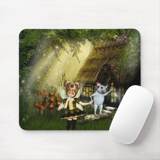 Twilight Fairy Haven Mousepad (Mit Mouse)