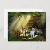 Twilight Fairy Haven Postkarte (Vorne/Hinten)