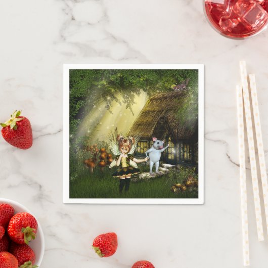 Twilight Fairy Haven Serviette (Beispiel)