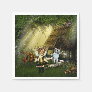 Twilight Fairy Haven Serviette