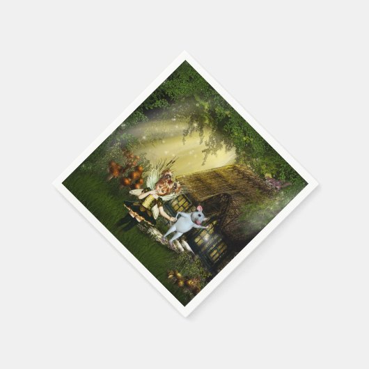 Twilight Fairy Haven Serviette (Ecke)