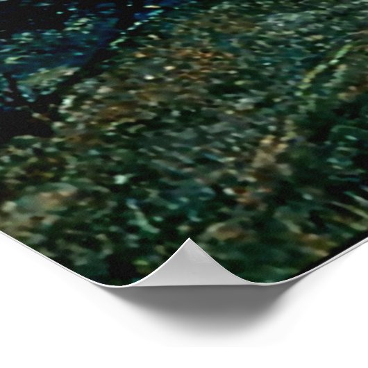 "Twilight Fantasy" von Edward Robert Hughes Poster (Ecke)