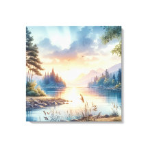 Twilight Farben reflektieren das Standwasser