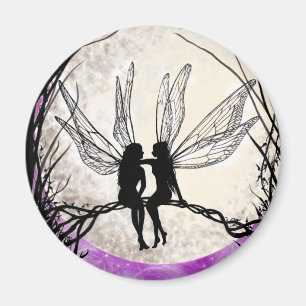 Twilight feenhafte Kunst-Magnet-Fee-Silhouette Magnet