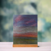 Twilight Field - Acrylic Art Sign Acrylschild (Neutral)