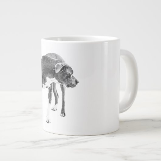 Twilight Field Watcher Jumbo-Tasse (Vorderseite Rechts)