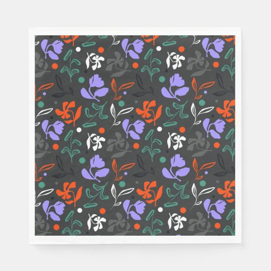 Twilight Flora Serviette (Vorderseite)