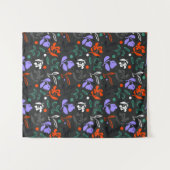 Twilight Flora Wandteppich (Vorderseite (Horizontal))