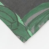 Twilight Floral Garden Fleecedecke (Ecke)