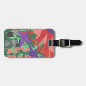 Twilight Floral Garden Gepäckträger Gepäckanhänger (Vorderseite horizontal)