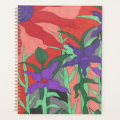 Twilight Floral Garden Planer (Vorderseite)
