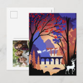 Twilight Forest Weihnachten Santa-Schlitten (Vorne/Hinten)