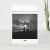 TWILIGHT FUN (black background) Card Karte (Rückseite)