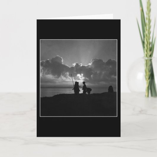 TWILIGHT FUN (black background) Card Karte (Vorderseite)