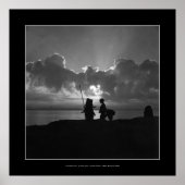 TWILIGHT FUN (schwarzer Hintergrund) Poster (Vorne)