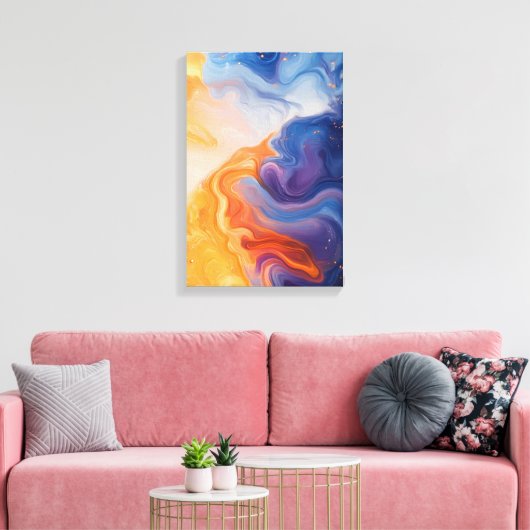 Twilight Fusion Leinwanddruck (Insitu (Wohnzimmer))