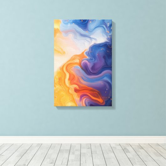 Twilight Fusion Leinwanddruck (Insitu (Holzboden))