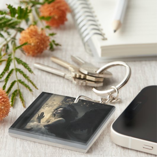 Twilight Gebet: Der Mitternachtsgel Schlüsselanhänger (Vorderseite rechts)