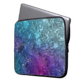 Twilight Geometric Abstrakt Art Notebook-Case Laptopschutzhülle (Vorderseite Links)