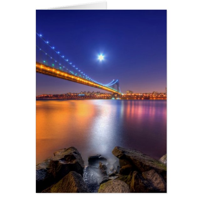 Twilight, George Washington Bridge, Palisades, NJ. (Vorne)