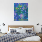 Twilight & Goldenrod Wildblumen Pastellfarben P Leinwanddruck (Insitu (Schlafzimmer))