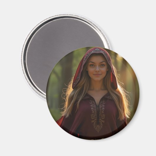 Twilight Grace: Helena Chevalier im Wald Magnet (Vorderseite/Rückseite)