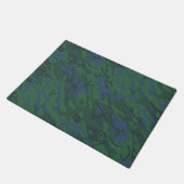 Twilight Green Camouflage Fußmatte (Schrägansicht)