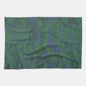 Twilight Green Camouflage Handtuch (Horizontal)