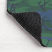 Twilight Green Camouflage Mousepad (Ecke)
