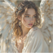 Twilight Guardian - Engel der Gilded Wings Aufkleber (Vorderseite)