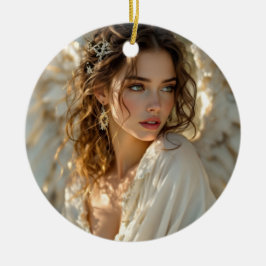 Twilight Guardian - Engel der Gilded Wings Keramik Ornament